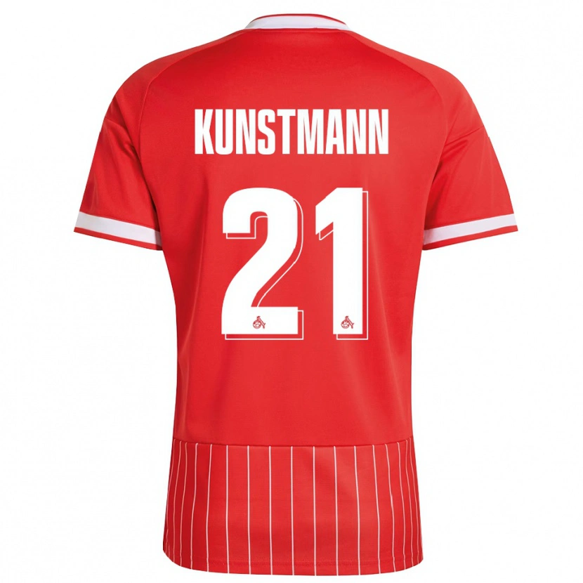 Danxen Men Jonas Kunstmann #21 Red White Green Away Jersey 2026/27 T-Shirt