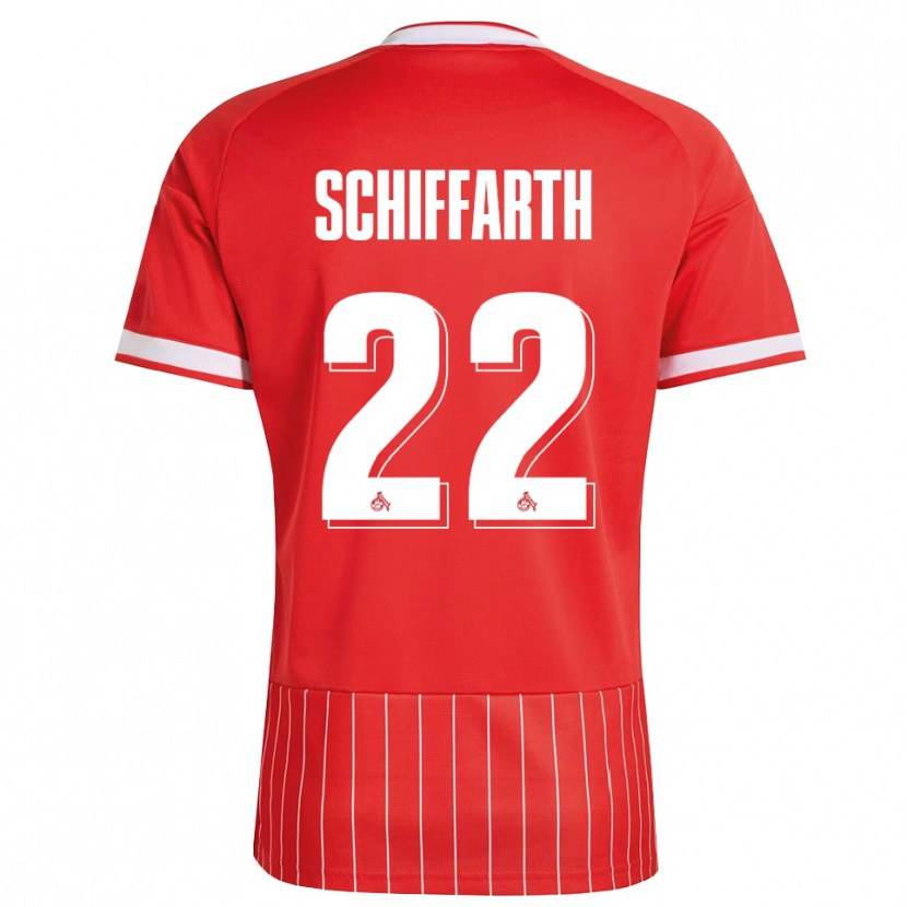 Danxen Men Julia Schiffarth #22 Red White Green Away Jersey 2026/27 T-Shirt
