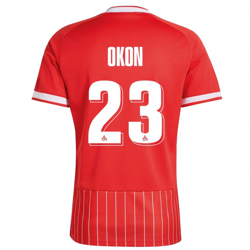Danxen Men Paul Okon-Engstler #23 Red White Green Away Jersey 2026/27 T-Shirt