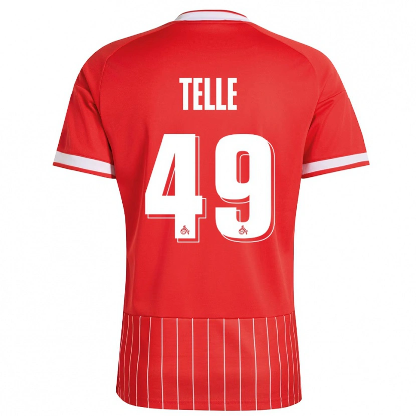 Danxen Men Neo Telle #49 Red White Green Away Jersey 2026/27 T-Shirt
