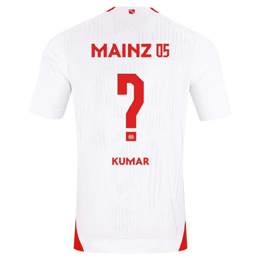 Danxen Men Florian Kumar #0 White Red Yellow Away Jersey 2026/27 T-Shirt