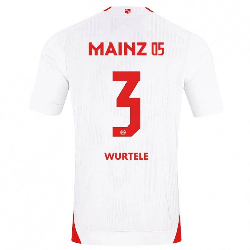 Danxen Men Fabienne Würtele #3 White Red Yellow Away Jersey 2026/27 T-Shirt