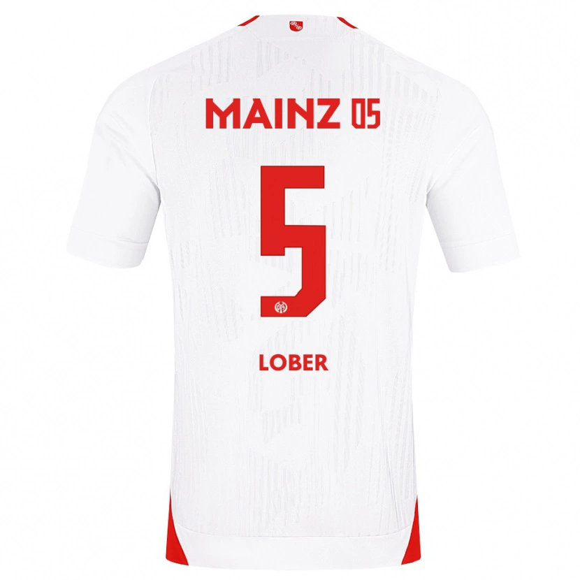 Danxen Men Jana Löber #5 White Red Yellow Away Jersey 2026/27 T-Shirt