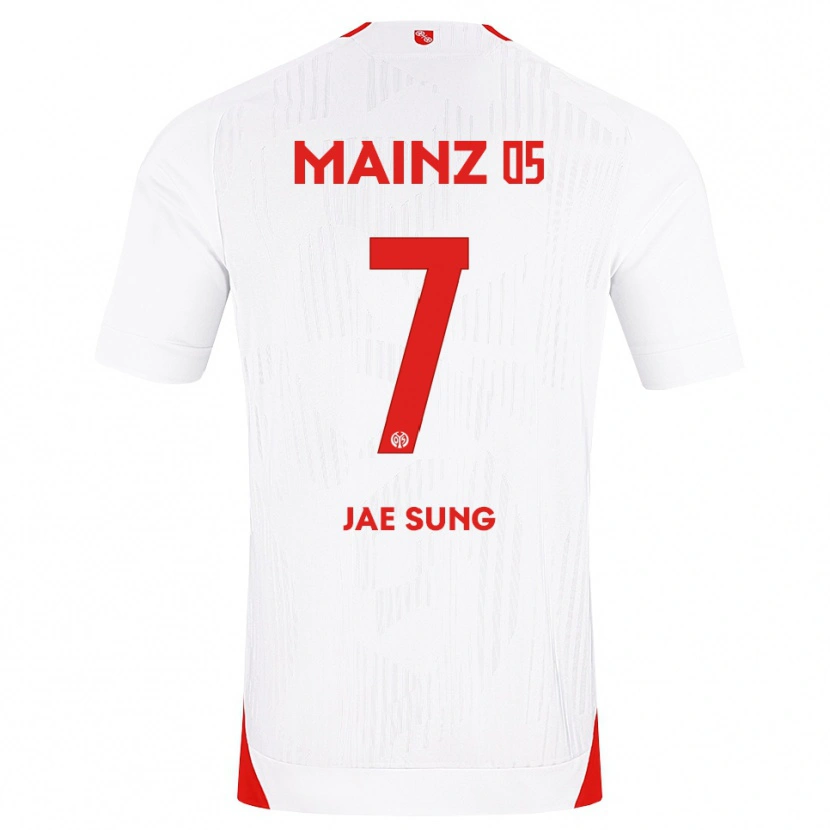 Danxen Men Jae-Sung Lee #7 White Red Yellow Away Jersey 2026/27 T-Shirt
