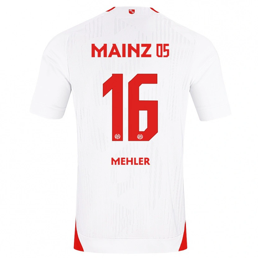 Danxen Men Melina Mehler #16 White Red Yellow Away Jersey 2026/27 T-Shirt