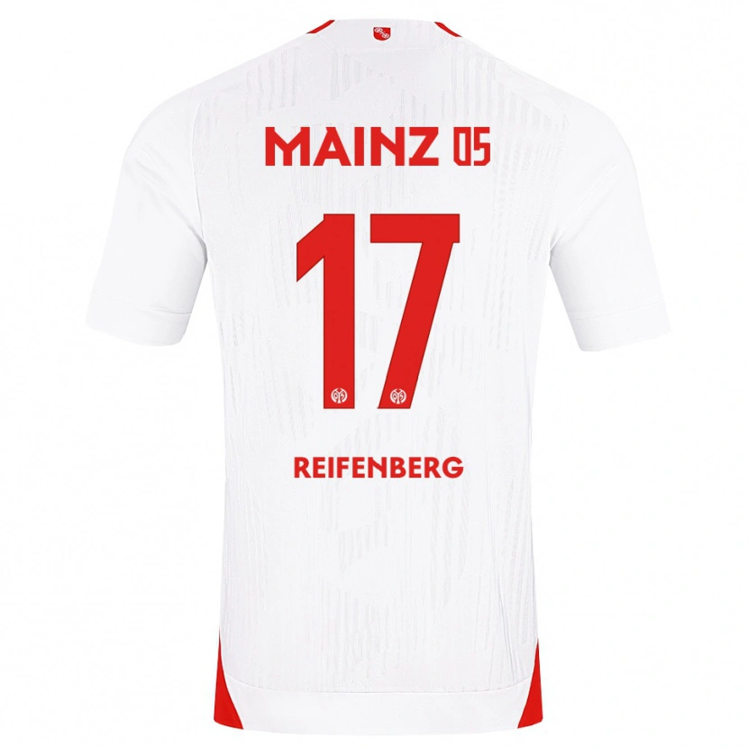 Danxen Men Michelle Reifenberg #17 White Red Yellow Away Jersey 2026/27 T-Shirt