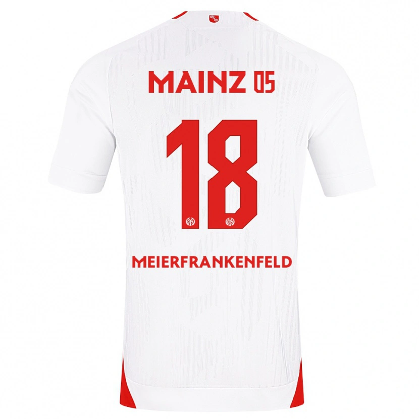 Danxen Men Jana Meierfrankenfeld #18 White Red Yellow Away Jersey 2026/27 T-Shirt