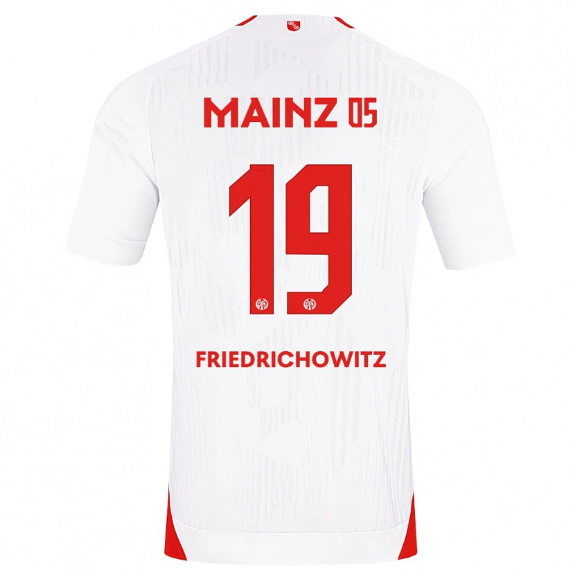 Danxen Men Anna Friedrichowitz #19 White Red Yellow Away Jersey 2026/27 T-Shirt