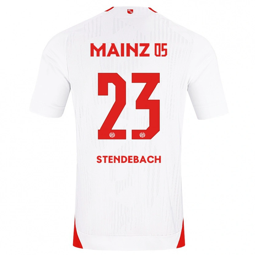 Danxen Men Jule Stendebach #23 White Red Yellow Away Jersey 2026/27 T-Shirt