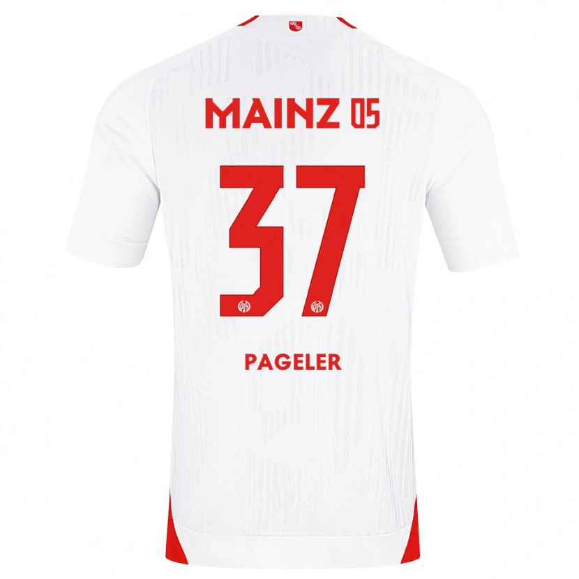 Danxen Men Maja Pageler #37 White Red Yellow Away Jersey 2026/27 T-Shirt