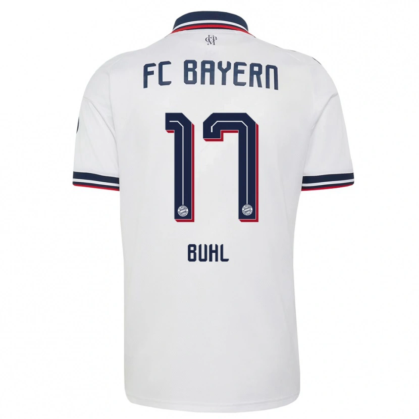 Danxen Men Klara Buhl #17 White Gray Red Away Jersey 2026/27 T-Shirt