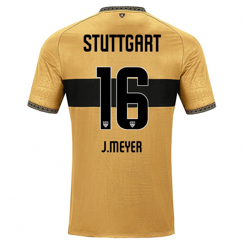 Danxen Men Jordan Meyer #16 Brown Black White Away Jersey 2026/27 T-Shirt