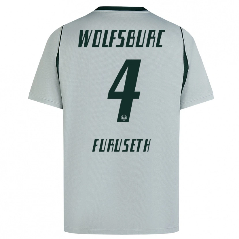 Danxen Men Truls Furuseth #4 Gray Green Away Jersey 2026/27 T-Shirt