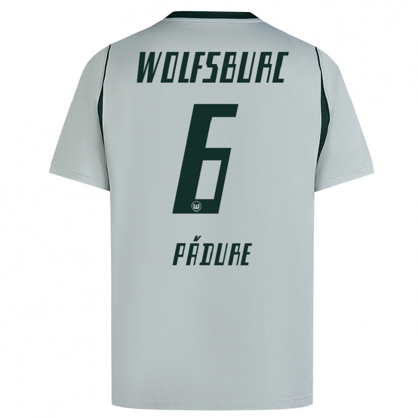 Danxen Men Matei Pădure #6 Gray Green Away Jersey 2026/27 T-Shirt