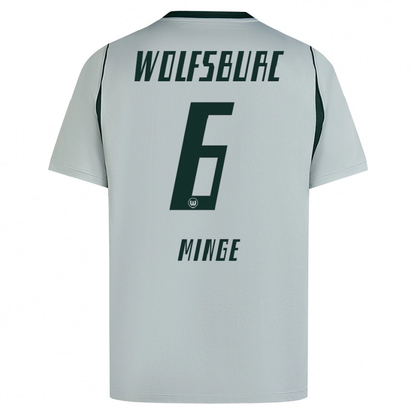 Danxen Men Janina Minge #6 Gray Green Away Jersey 2026/27 T-Shirt