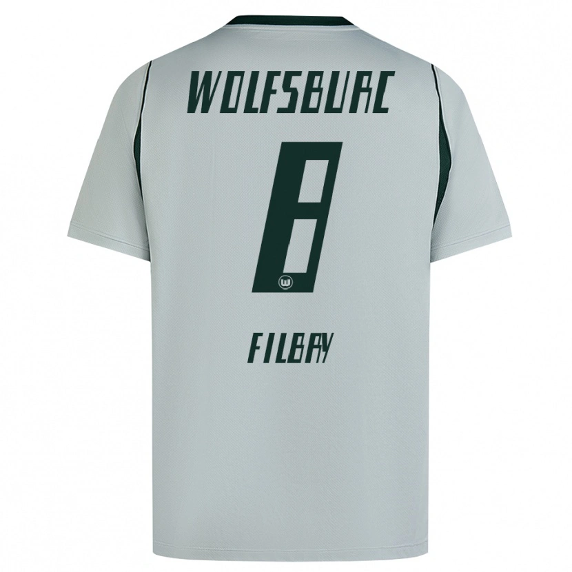 Danxen Men Arne Filbry #8 Gray Green Away Jersey 2026/27 T-Shirt