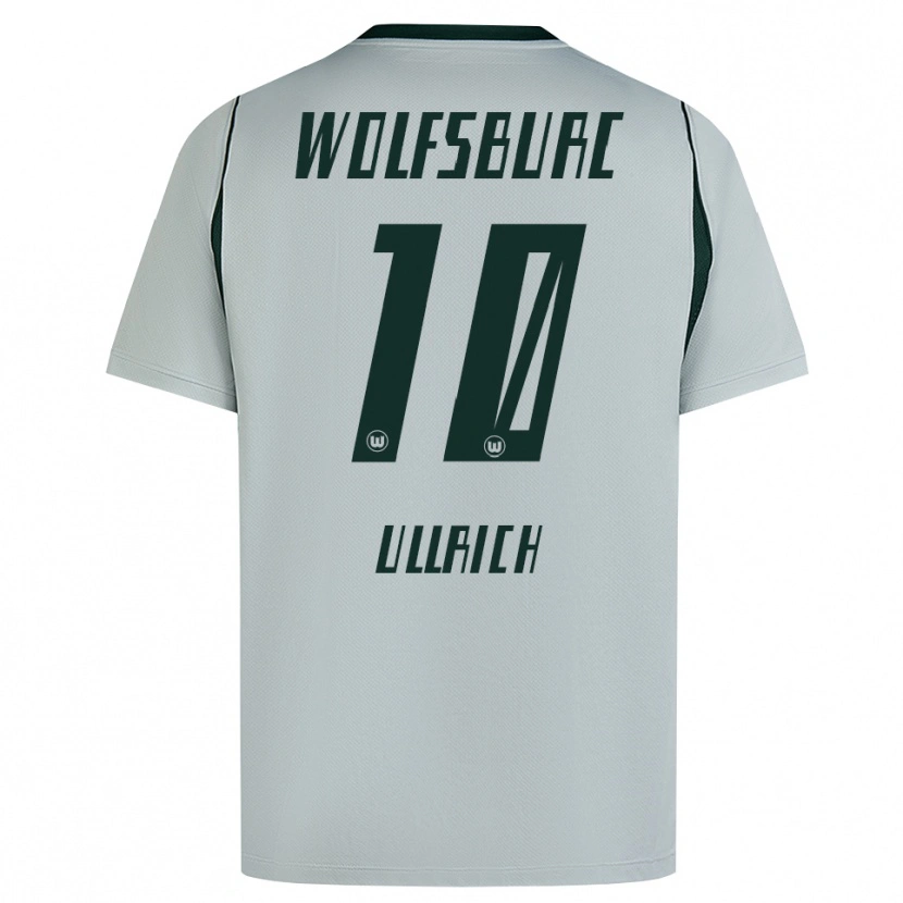 Danxen Men Pepe Ullrich #10 Gray Green Away Jersey 2026/27 T-Shirt