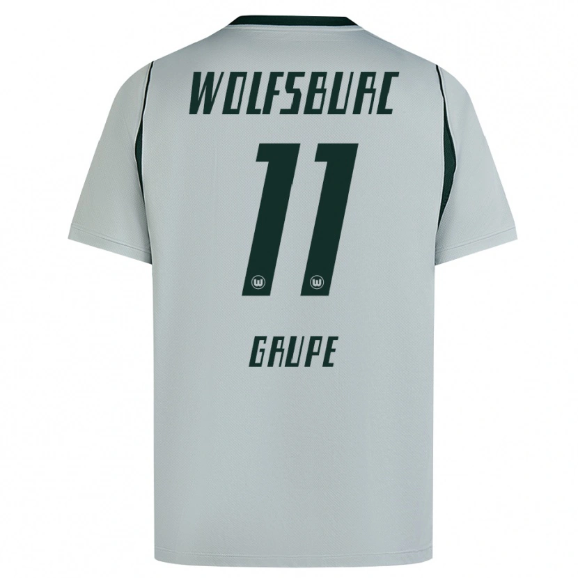 Danxen Men Lenn Grupe #11 Gray Green Away Jersey 2026/27 T-Shirt