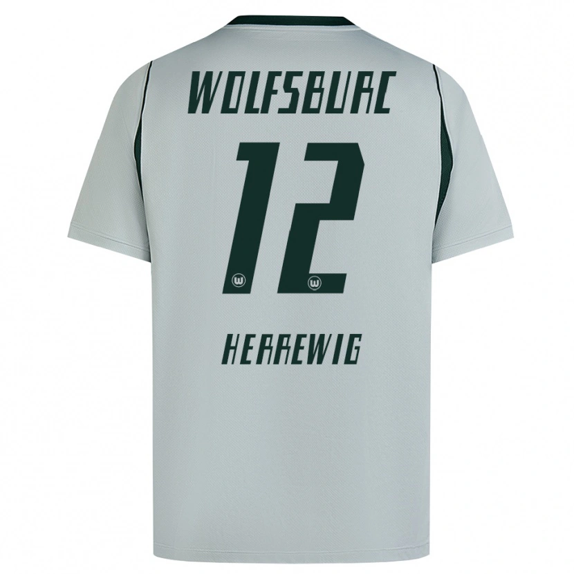 Danxen Men Max Herrewig #12 Gray Green Away Jersey 2026/27 T-Shirt