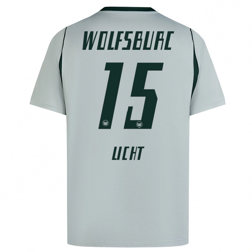 Danxen Men Philipp Licht #15 Gray Green Away Jersey 2026/27 T-Shirt