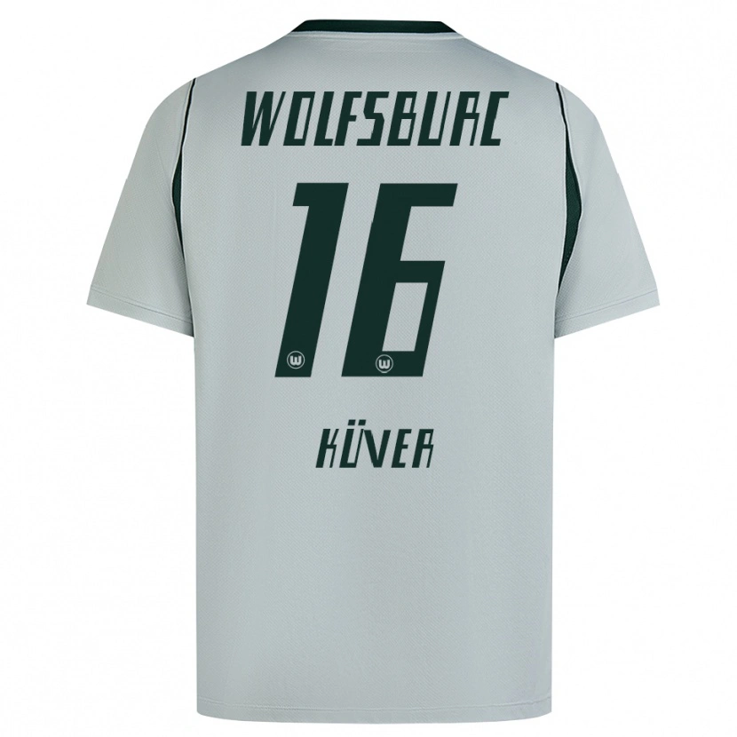 Danxen Men Camilla Küver #16 Gray Green Away Jersey 2026/27 T-Shirt