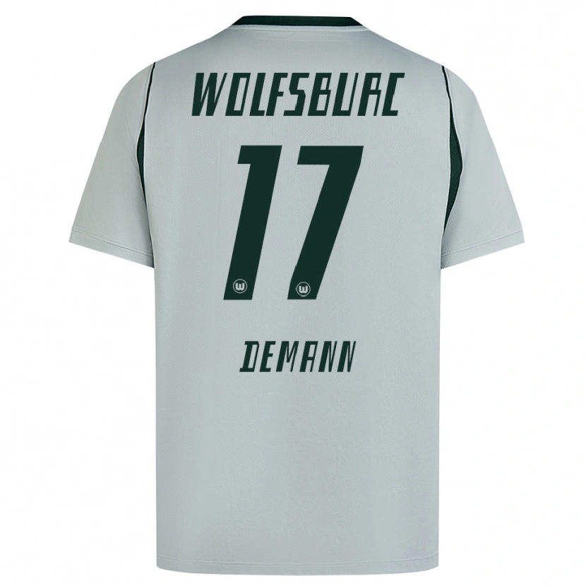 Danxen Men Kristin Demann #17 Gray Green Away Jersey 2026/27 T-Shirt