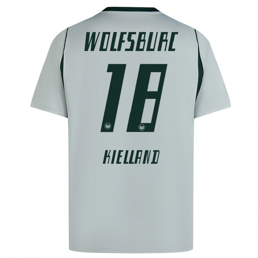 Danxen Men Justine Kielland #18 Gray Green Away Jersey 2026/27 T-Shirt