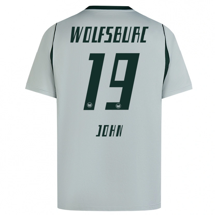 Danxen Men Michael John #19 Gray Green Away Jersey 2026/27 T-Shirt