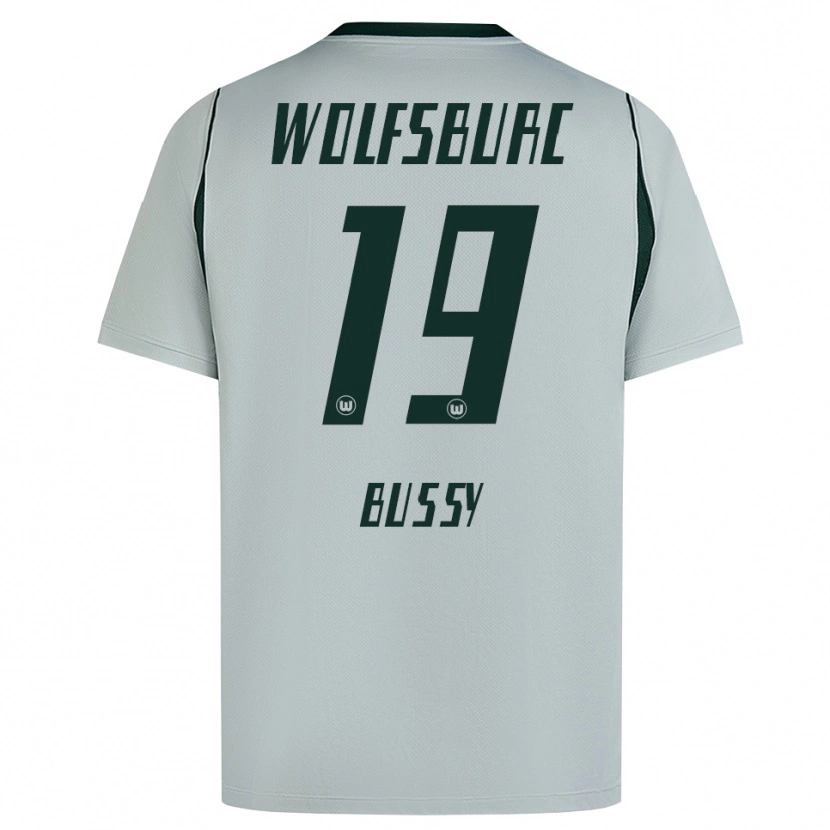 Danxen Men Kessya Bussy #19 Gray Green Away Jersey 2026/27 T-Shirt