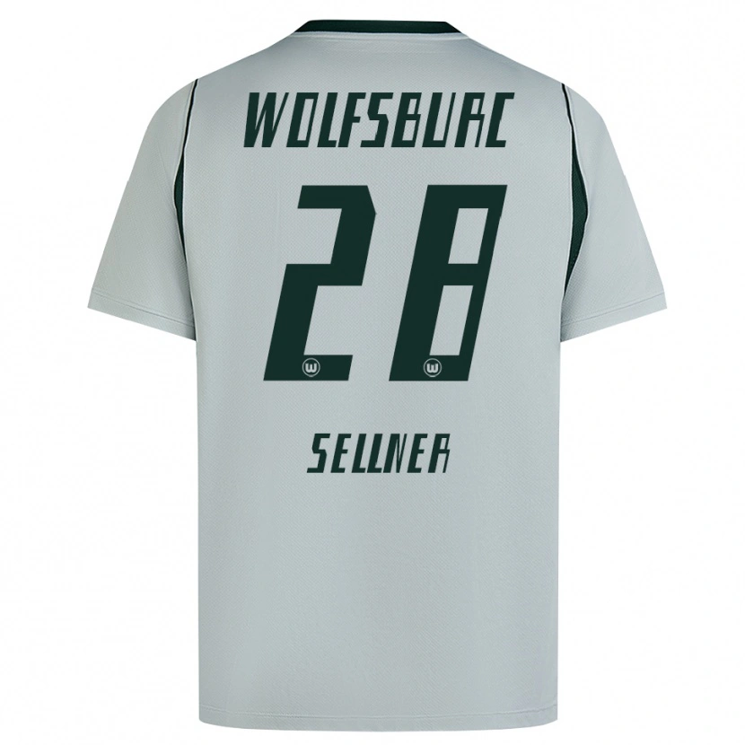 Danxen Men Tabea Sellner #28 Gray Green Away Jersey 2026/27 T-Shirt