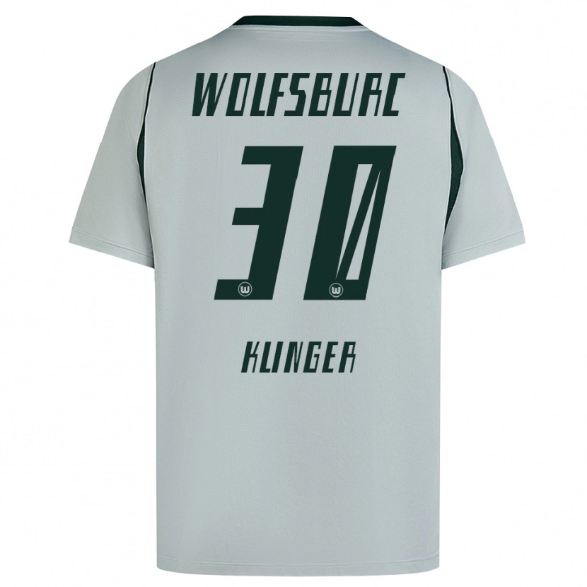 Danxen Men Niklas Klinger #30 Gray Green Away Jersey 2026/27 T-Shirt
