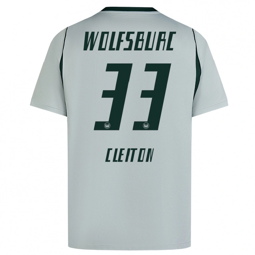 Danxen Men Cleiton Santana Dos Santos #33 Gray Green Away Jersey 2026/27 T-Shirt
