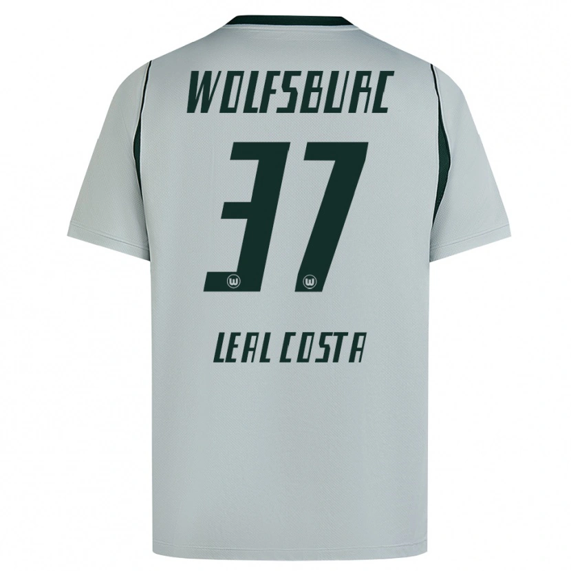Danxen Men David Leal Costa #37 Gray Green Away Jersey 2026/27 T-Shirt