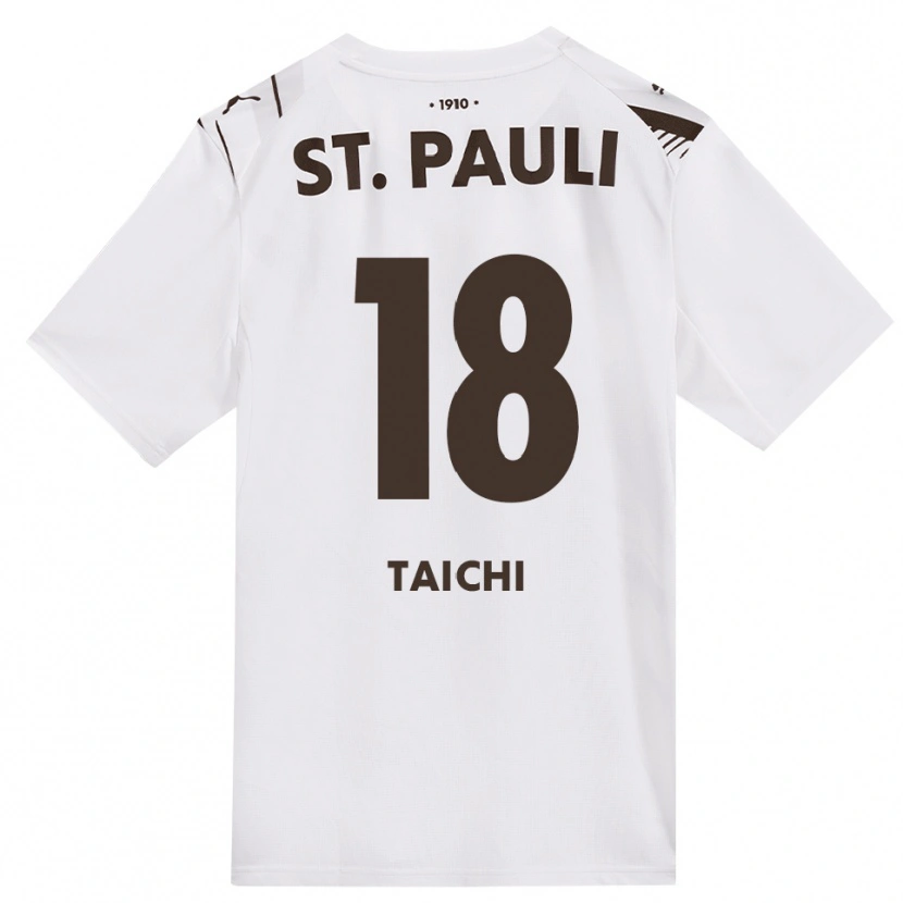 Danxen Men Taichi Hara #18 Café White Red Away Jersey 2026/27 T-Shirt