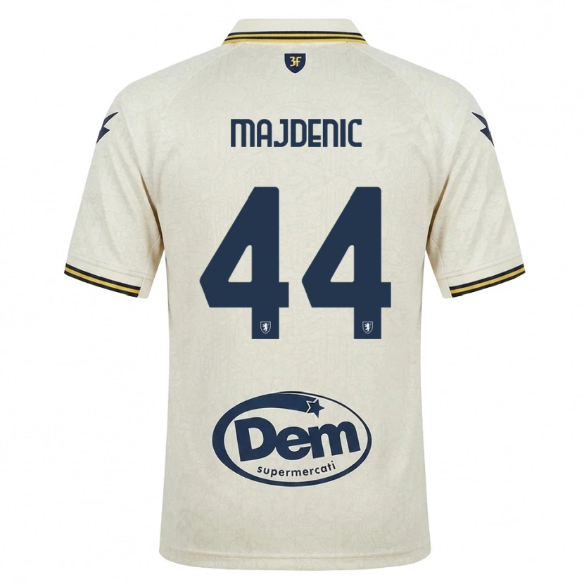 Danxen Men Fran Majdenic #44 Oldlace Yellow Black Away Jersey 2026/27 T-Shirt