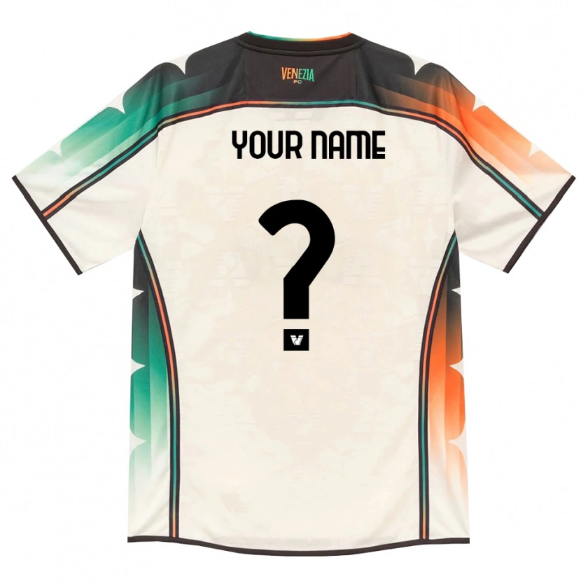 Danxen Men Your Name #0 Oldlace Orange Green Away Jersey 2026/27 T-Shirt