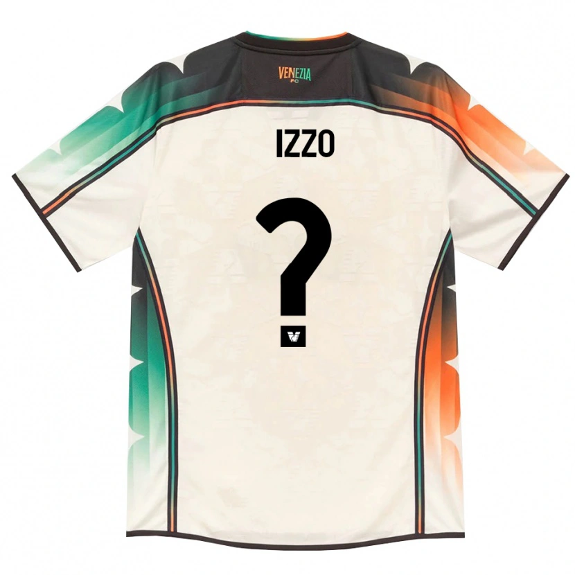 Danxen Men Matteo Izzo #0 Oldlace Orange Green Away Jersey 2026/27 T-Shirt