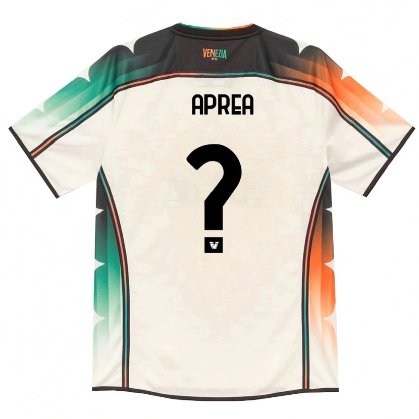 Danxen Men Cristian Aprea #0 Oldlace Orange Green Away Jersey 2026/27 T-Shirt