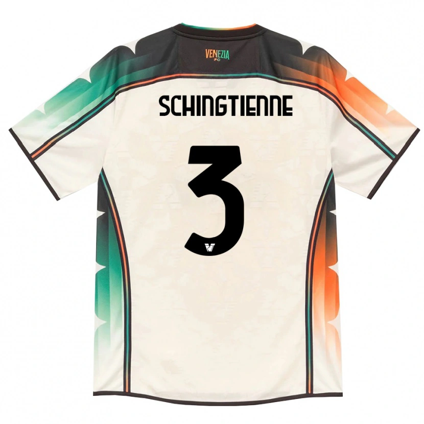 Danxen Men Joël Schingtienne #3 Oldlace Orange Green Away Jersey 2026/27 T-Shirt