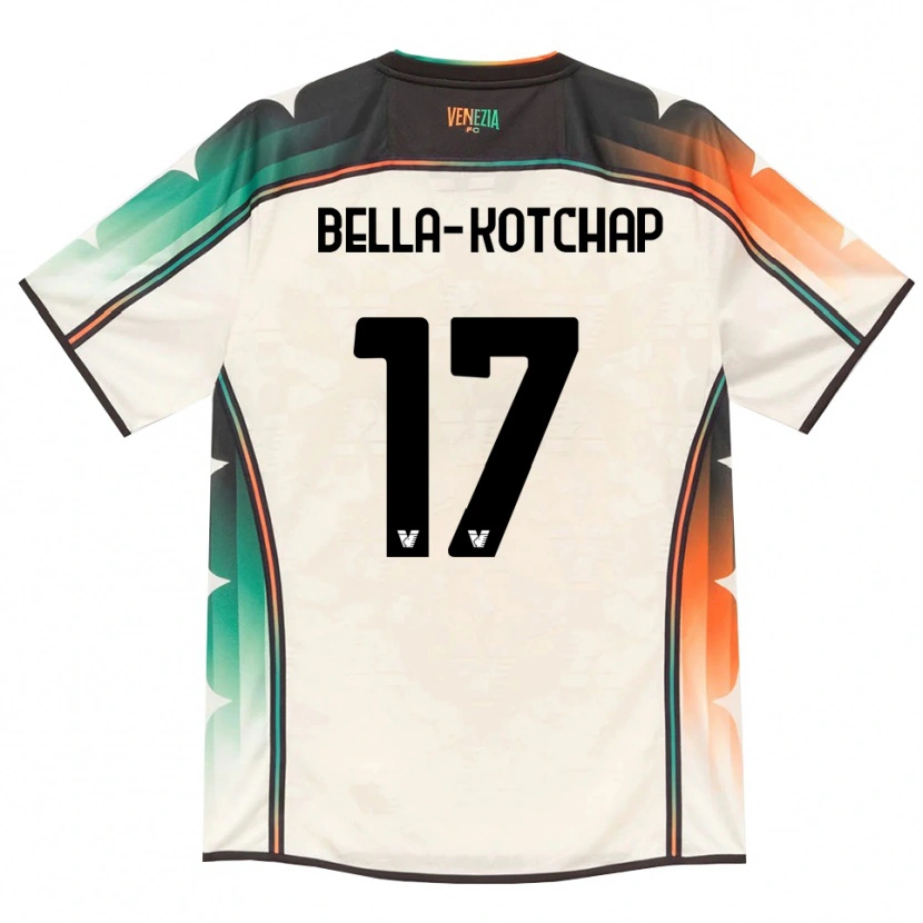Danxen Men Armel Bella-Kotchap #17 Oldlace Orange Green Away Jersey 2026/27 T-Shirt