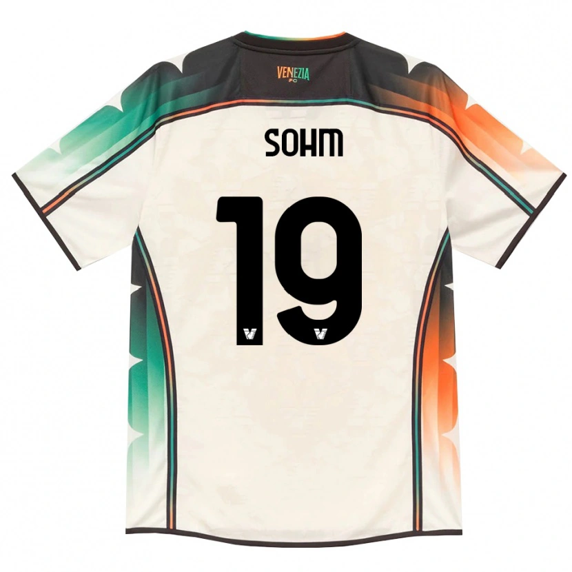 Danxen Men Simon Sohm #19 Oldlace Orange Green Away Jersey 2026/27 T-Shirt