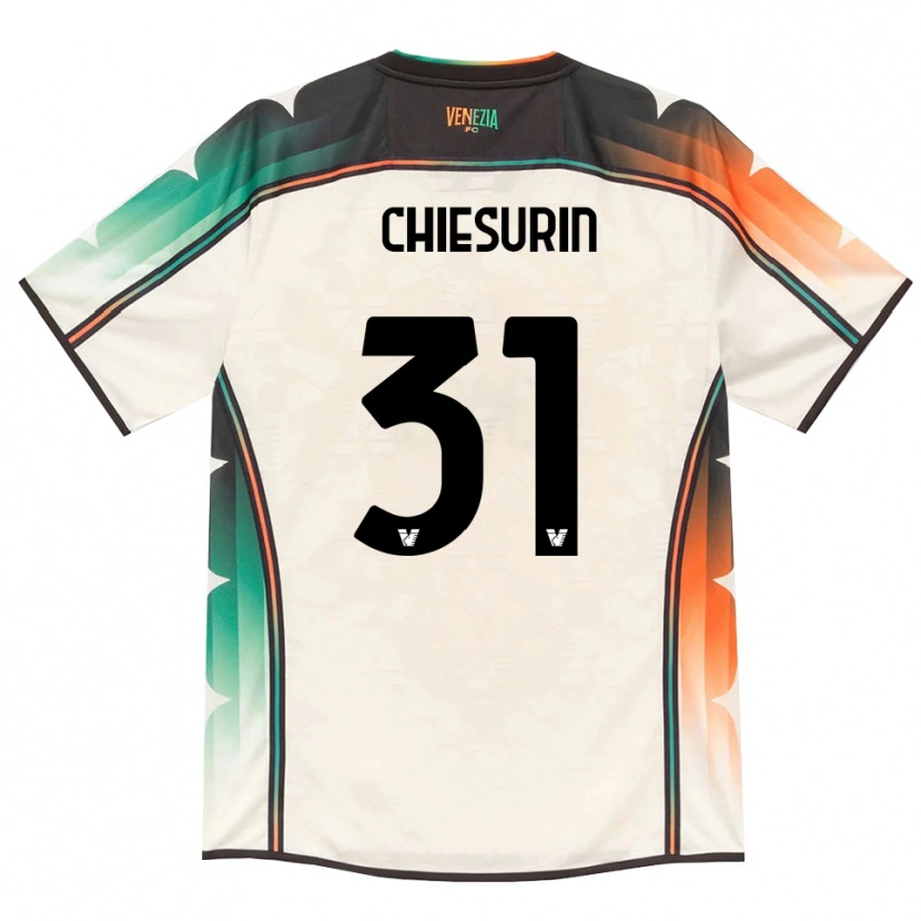 Danxen Men Alberto Chiesurin #31 Oldlace Orange Green Away Jersey 2026/27 T-Shirt