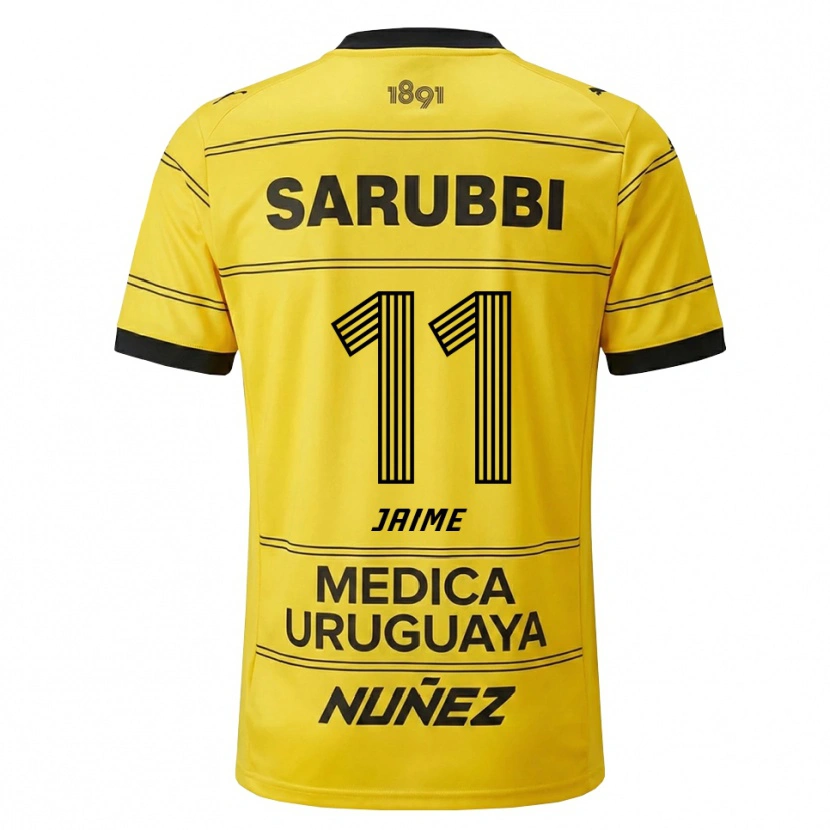 Danxen Men Leonel Jaime #11 Yellow Black Away Jersey 2026/27 T-Shirt