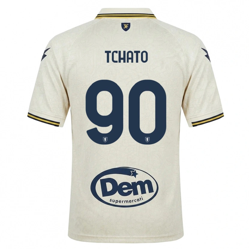 Danxen Men Enzo Tchato #90 Oldlace Yellow Black Away Jersey 2026/27 T-Shirt