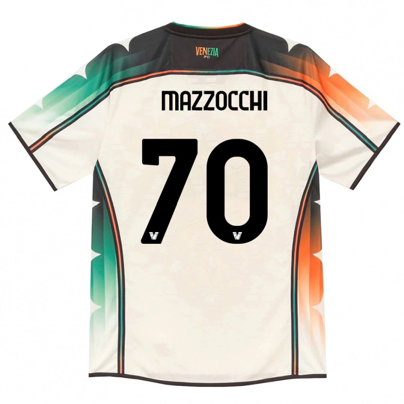 Danxen Women Pasquale Mazzocchi #70 Oldlace Orange Green Away Jersey 2026/27 T-Shirt