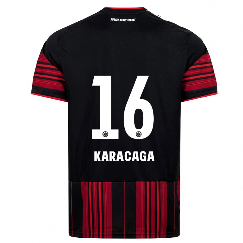 Danxen Women Tom Karacaga #16 Black Red White Home Jersey 2026/27 T-Shirt
