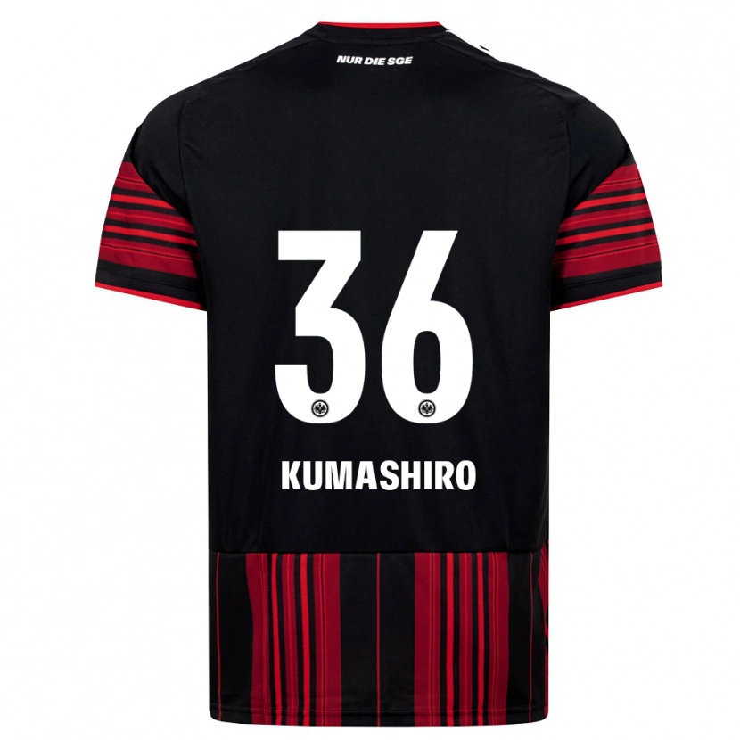 Danxen Women Keito Kumashiro #36 Black Red White Home Jersey 2026/27 T-Shirt