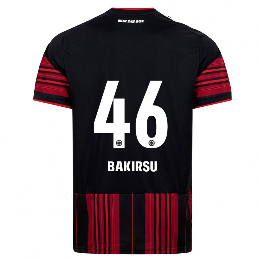 Danxen Women Hüseyin Bakirsu #46 Black Red White Home Jersey 2026/27 T-Shirt