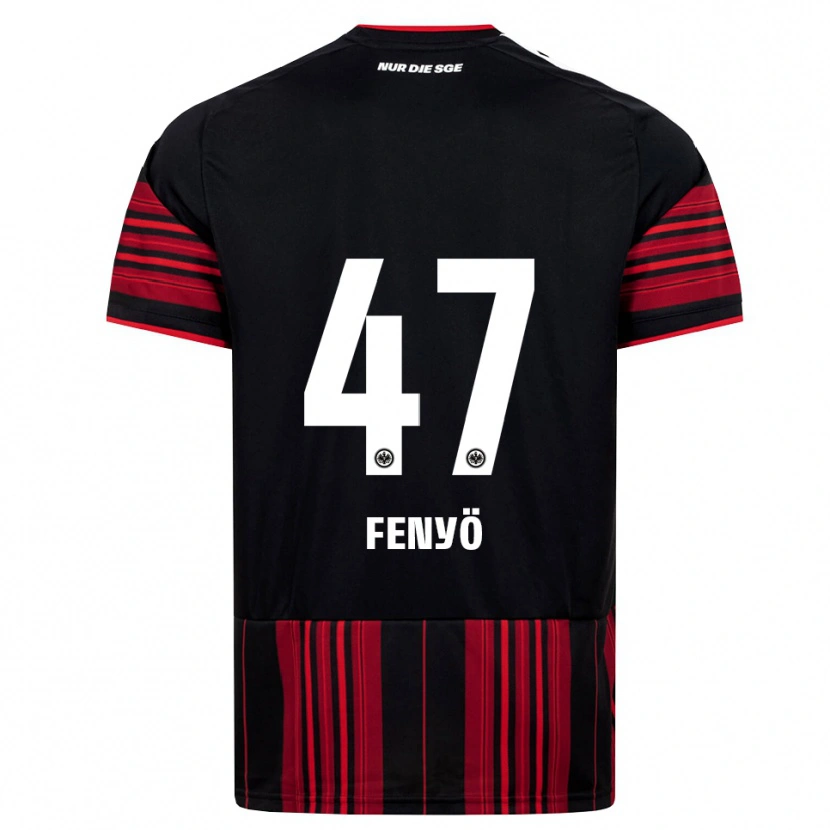 Danxen Women Noah Fenyö #47 Black Red White Home Jersey 2026/27 T-Shirt