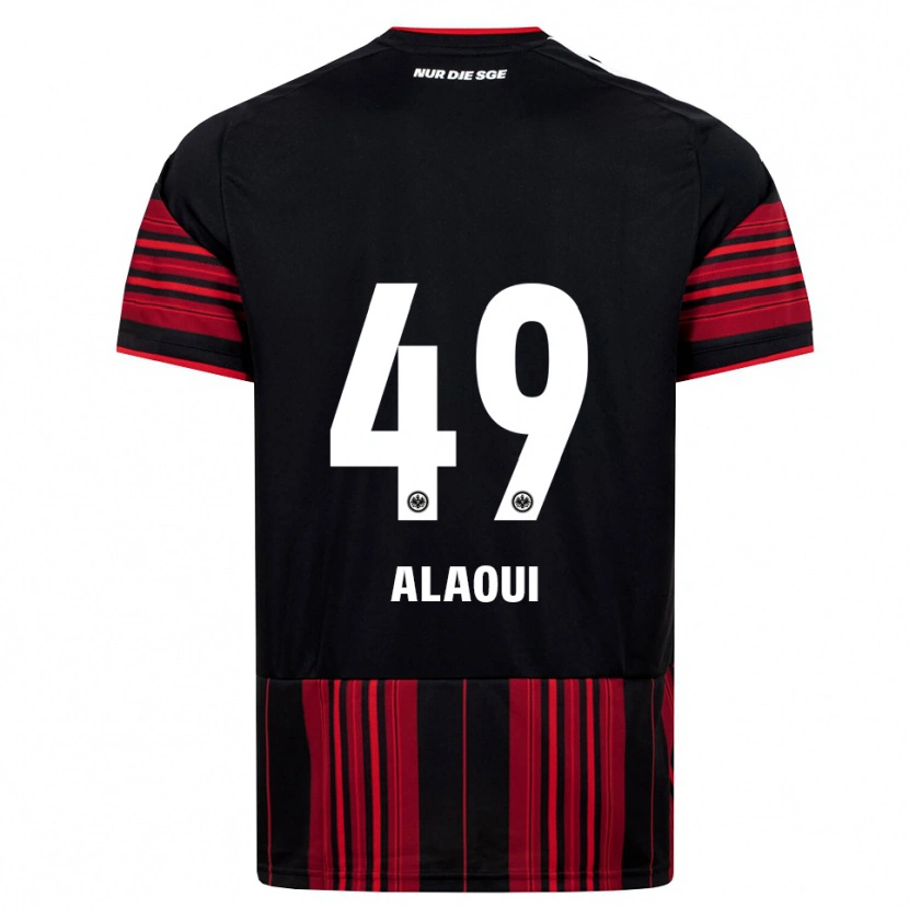 Danxen Women Anas Alaoui #49 Black Red White Home Jersey 2026/27 T-Shirt